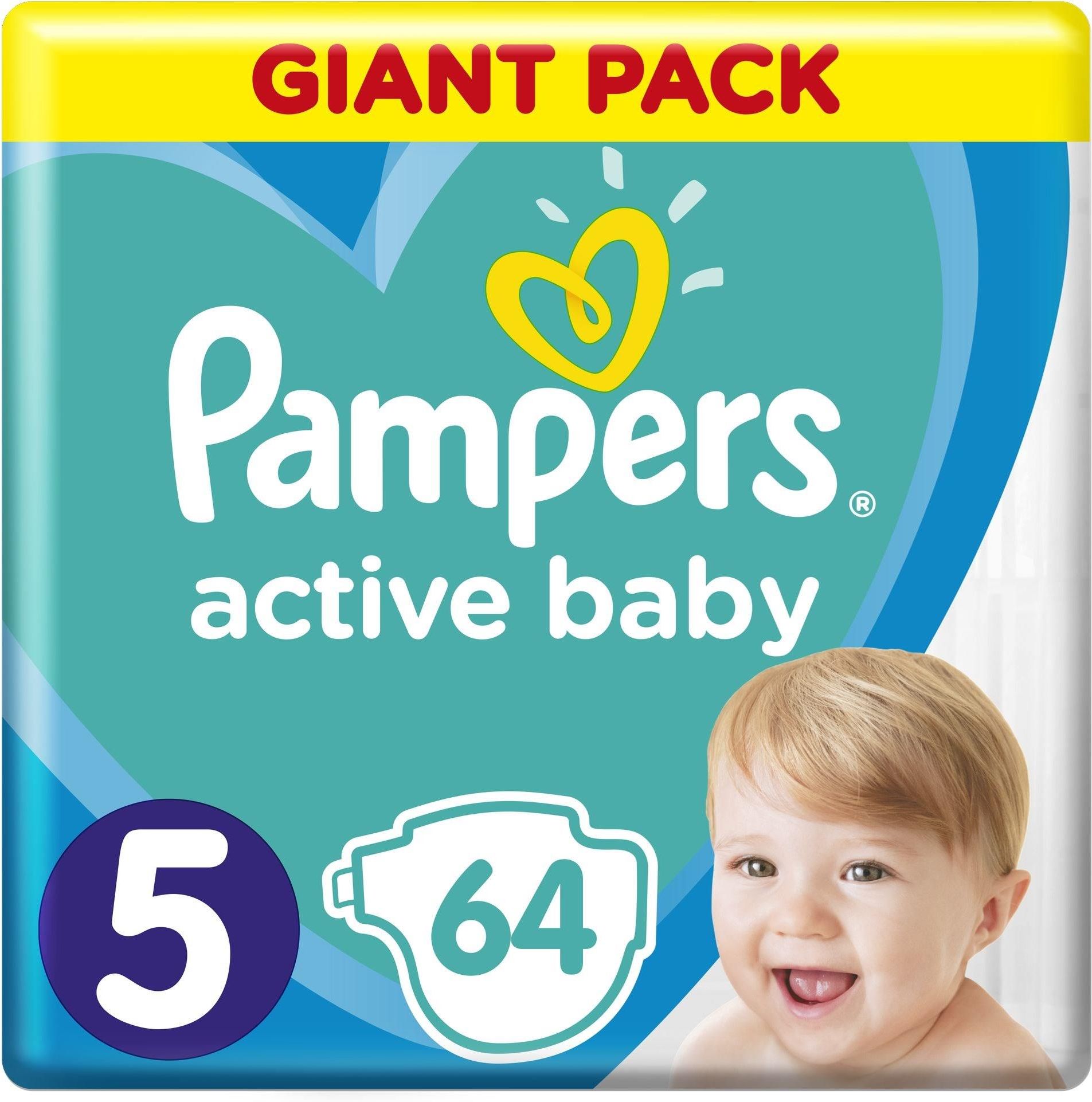 pampers 64 szt