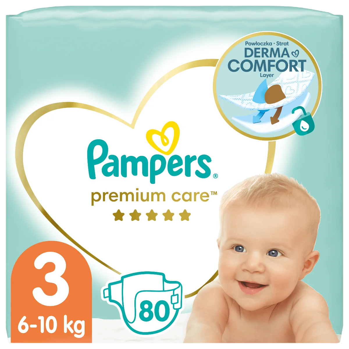 pampers 80 sztuk