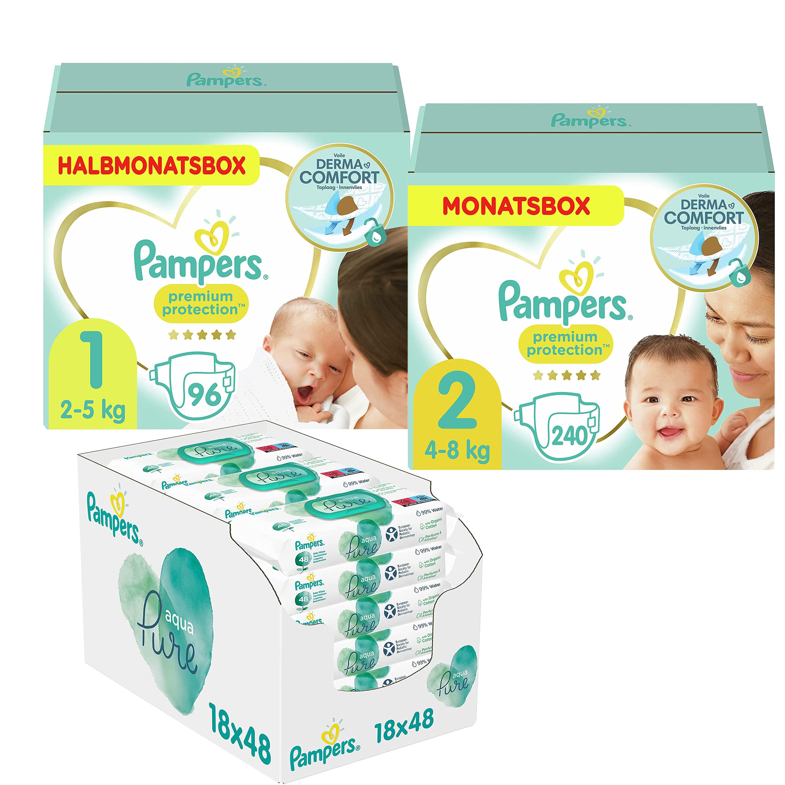 pampers 96 pack 2-5kg