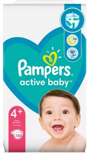 pampers active 4+ allegro