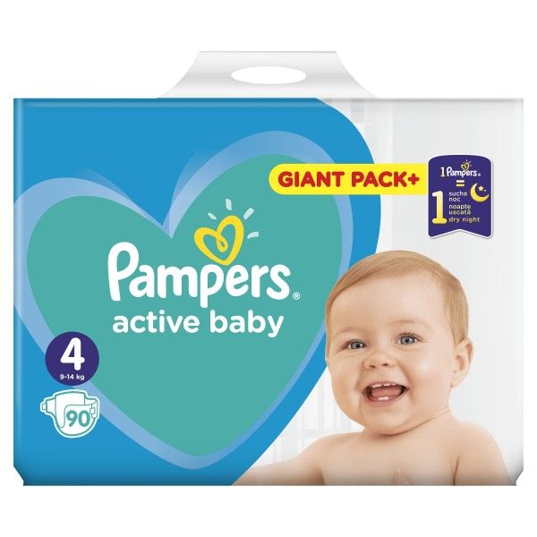 pampers active 4 emag