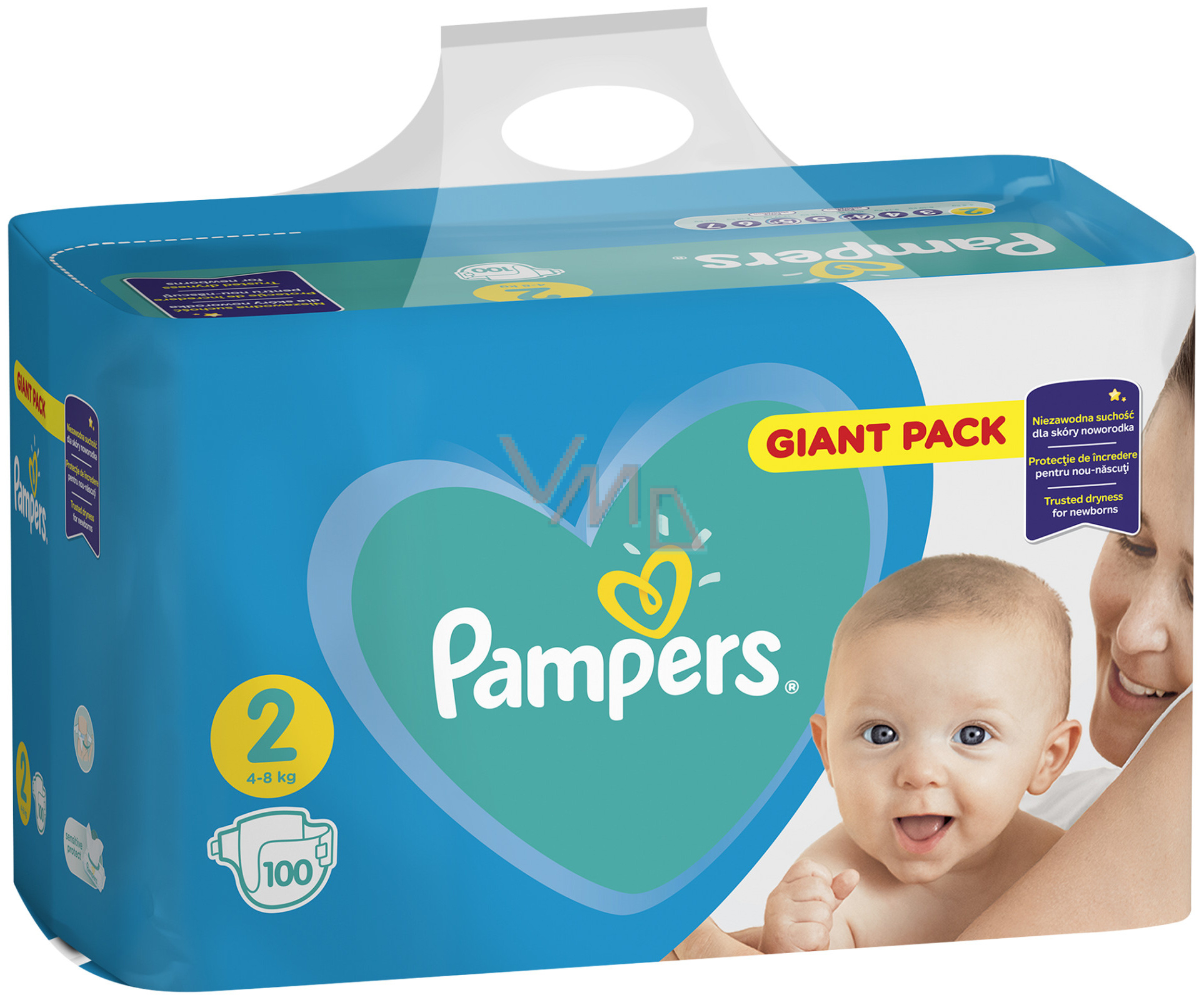 pampers active baby 2 giant pack