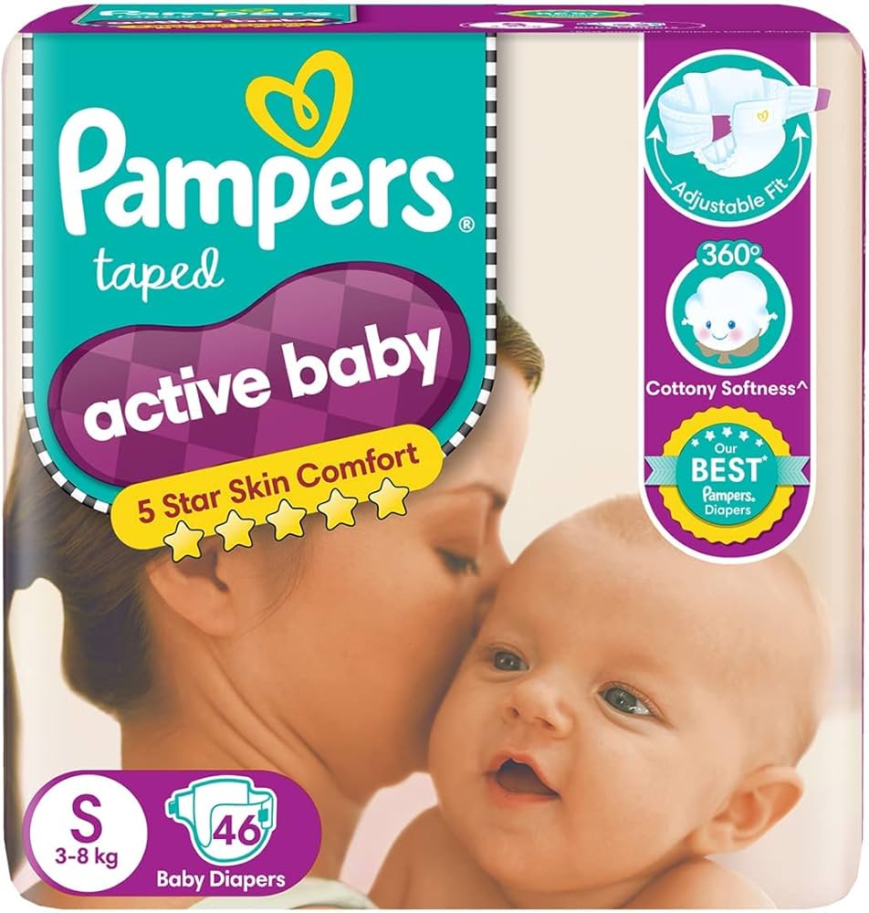 pampers active baby 3 4 5