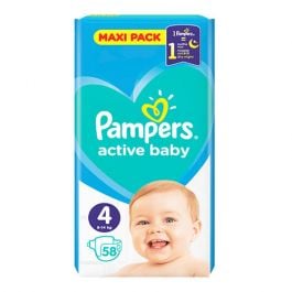 pampers active baby 3 58 szt