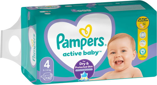 pampers active baby 4 132