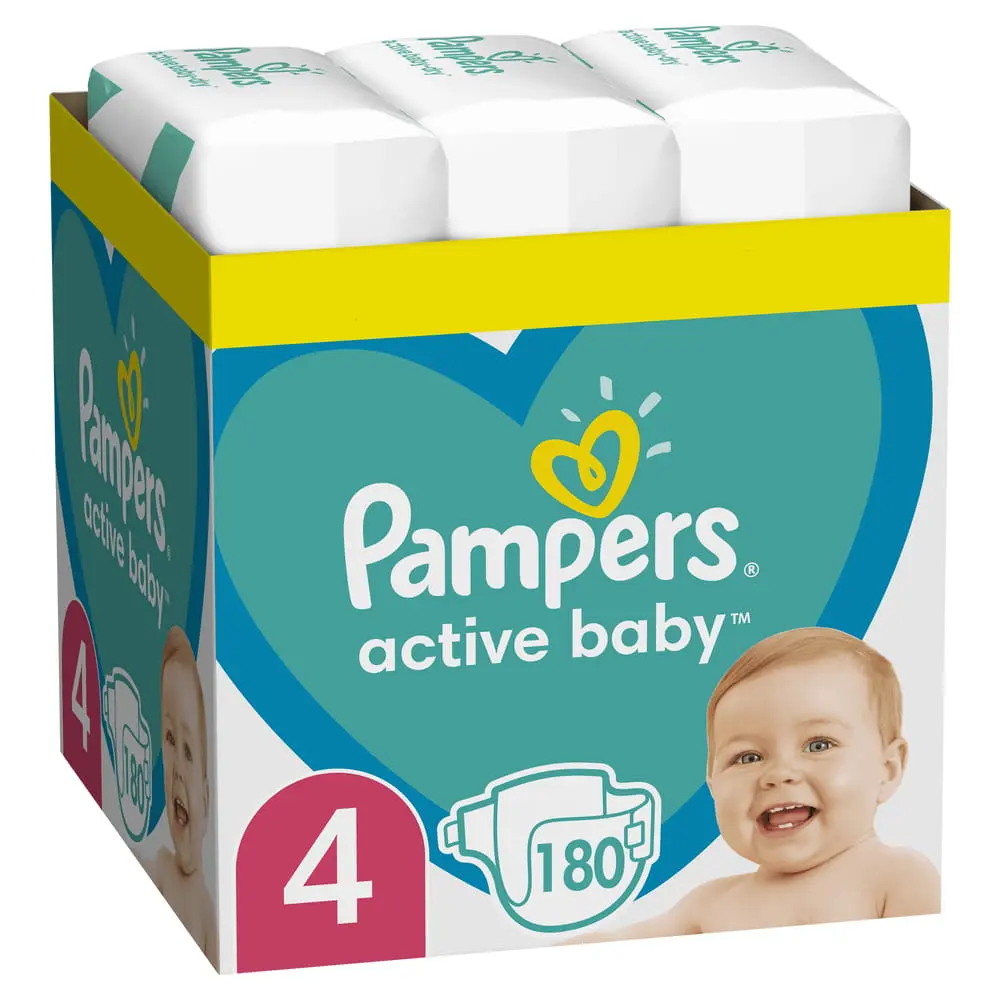 pampers active baby 4 carrefour