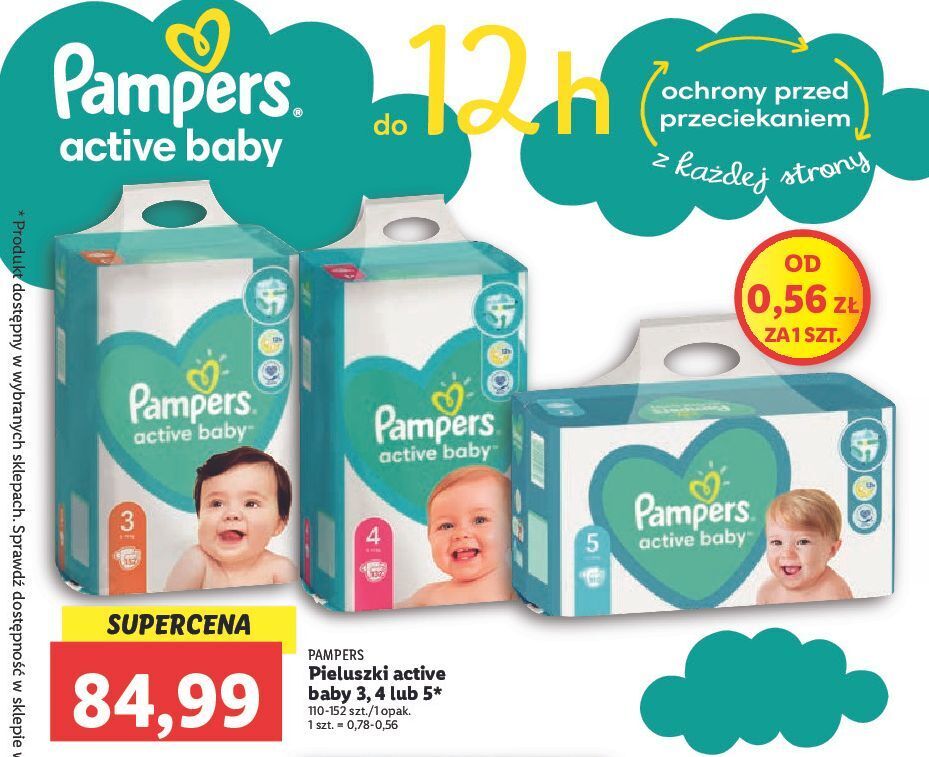 pampers active baby 4 lidl