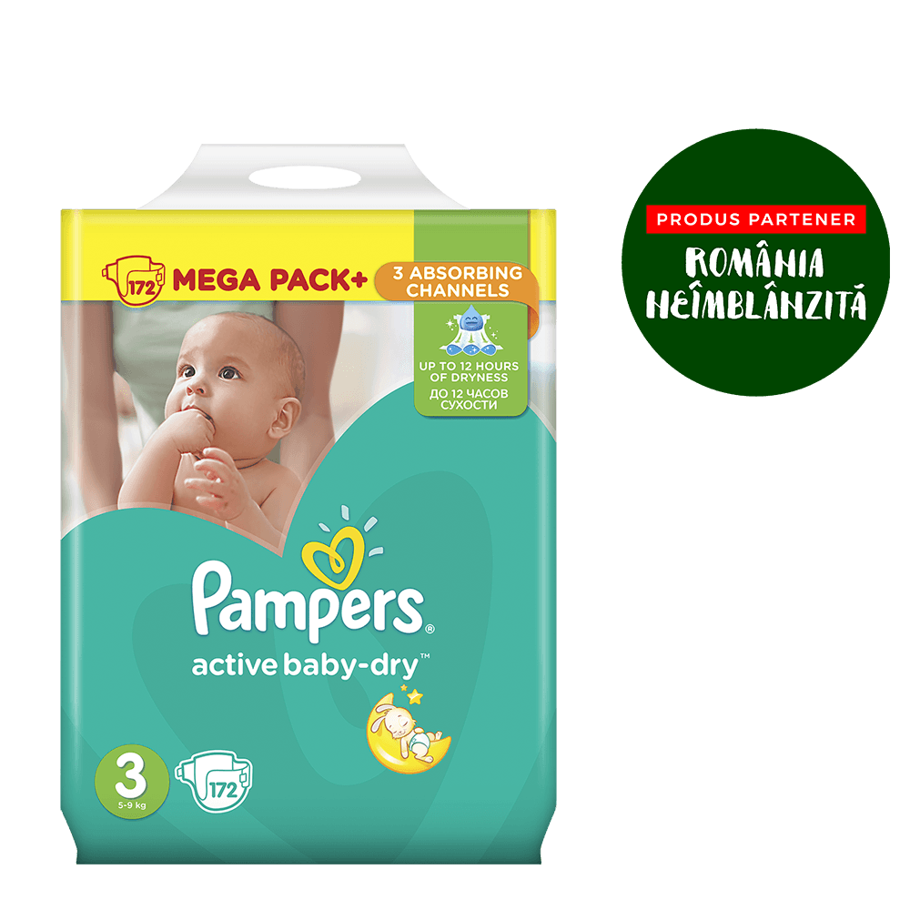 pampers active baby dry 3 172