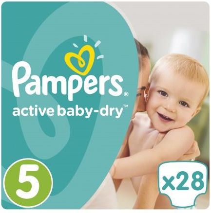 pampers active baby-dry rozmiar 5 junior 11-18kg 150 sztuk