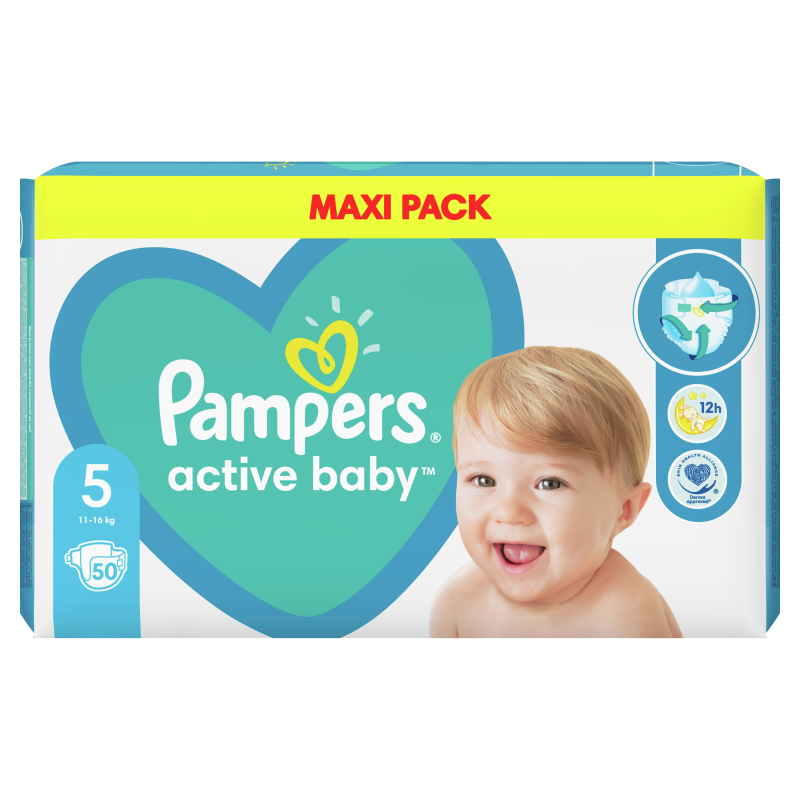 pampers active baby maxi pack