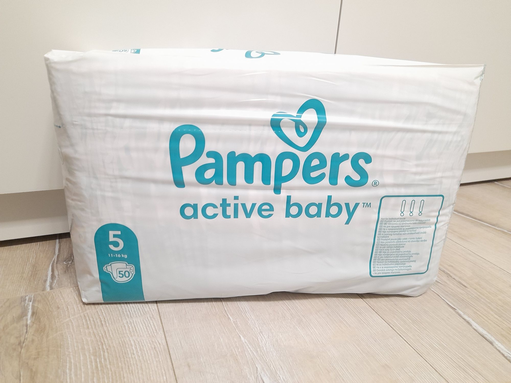 pampers active baby nowe opakowanie