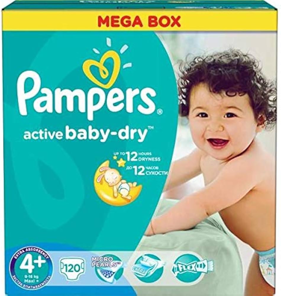 pampers active dry 4 plus