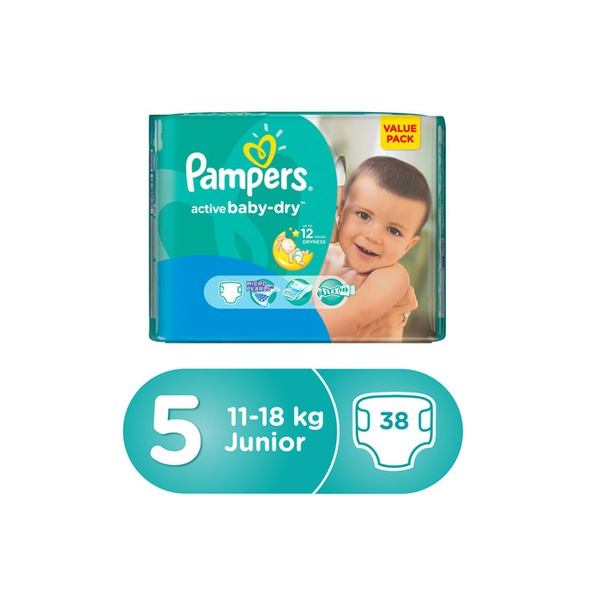 pampers active dry 5