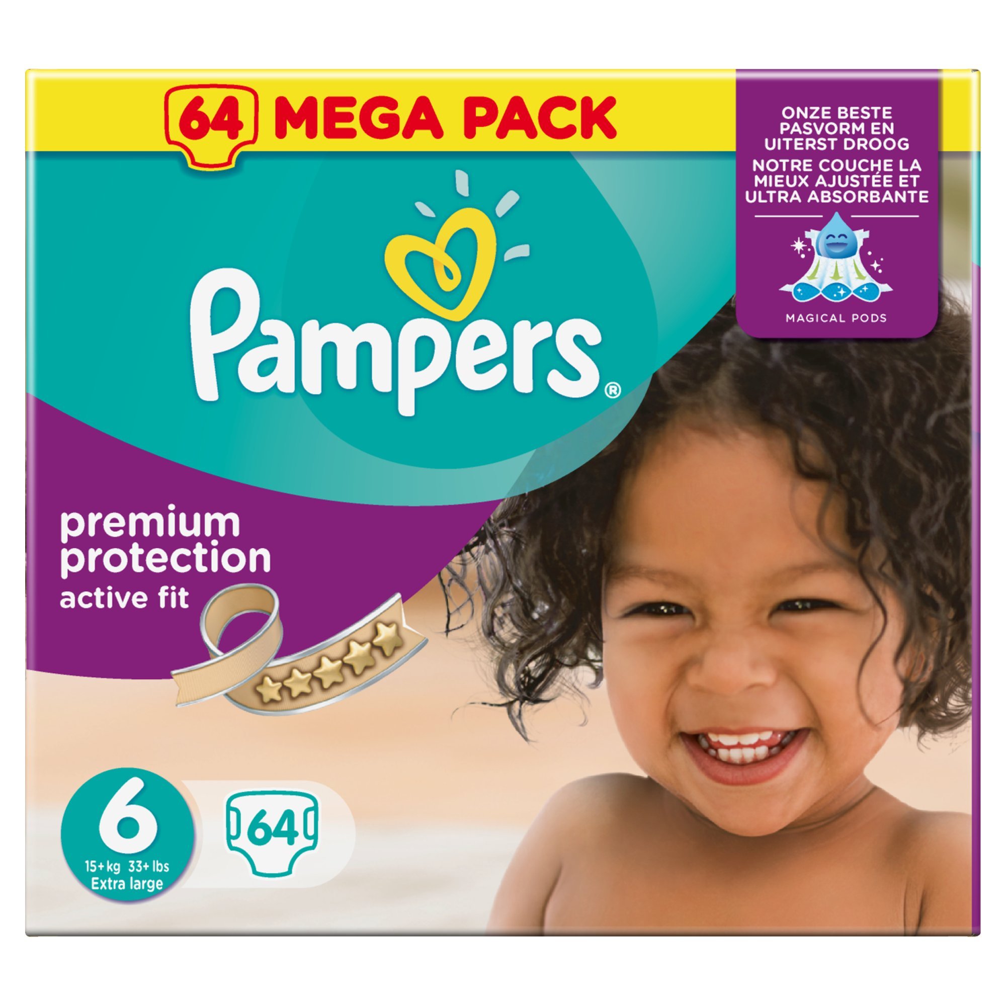 pampers active fit 6