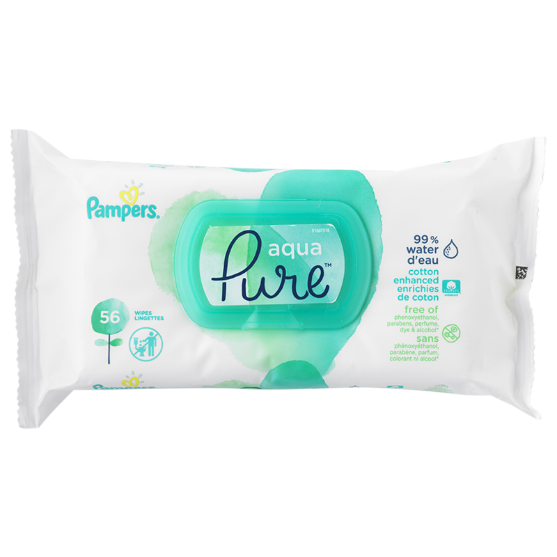 pampers aqua purr