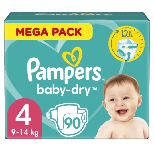 pampers baby dry 4 carrefour