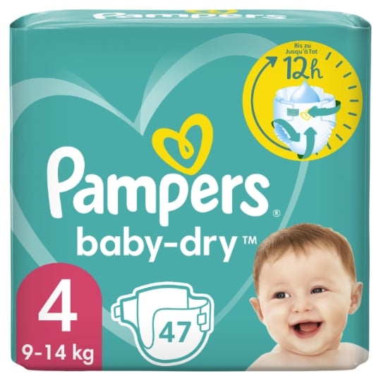 pampers baby dry 4 carrefour