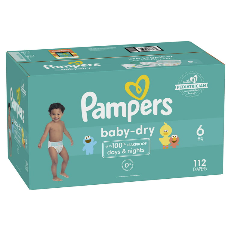 pampers baby dry 6