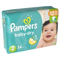 pampers baby dry mega pack size 2