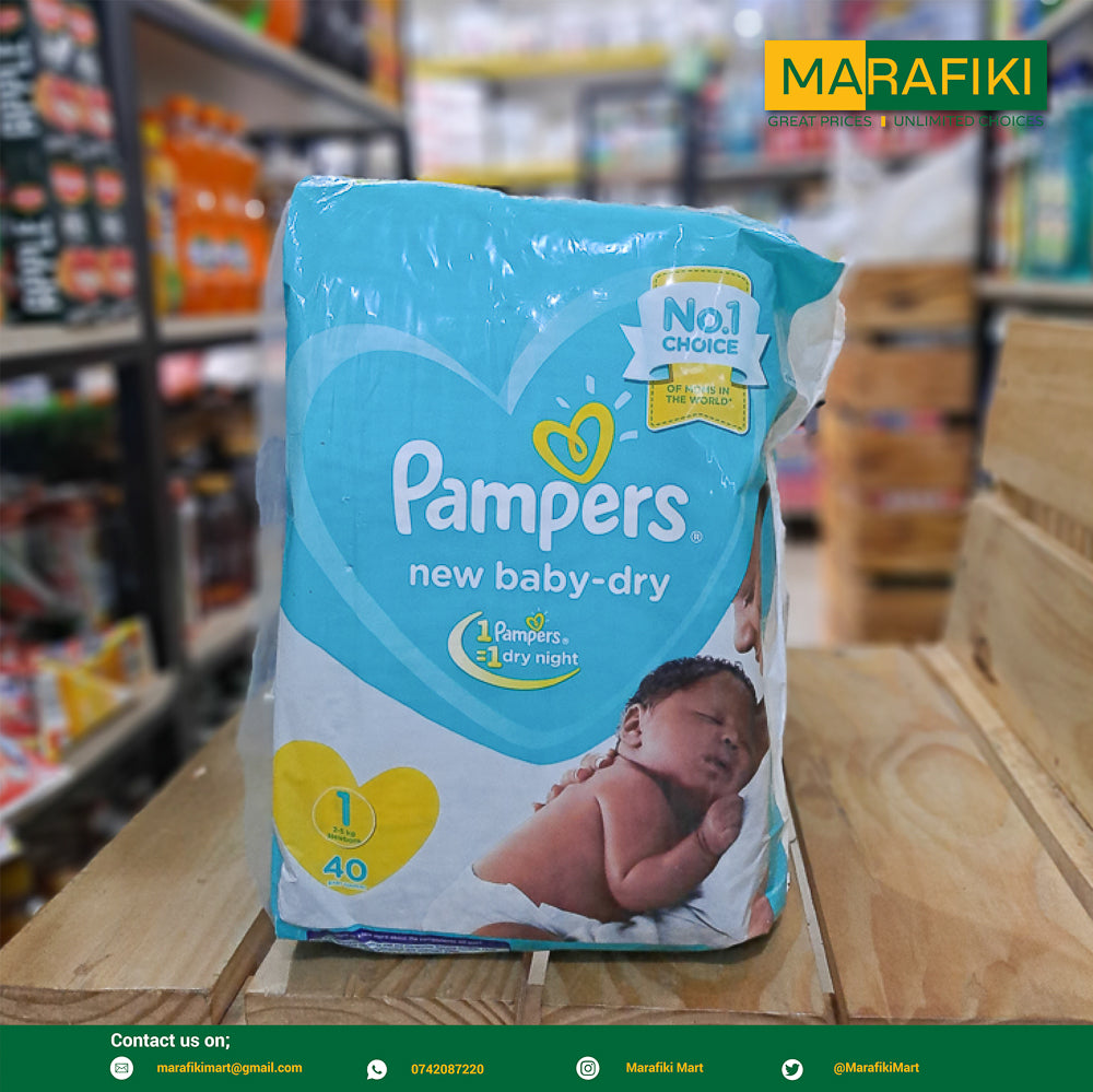 pampers bew baby dry cena