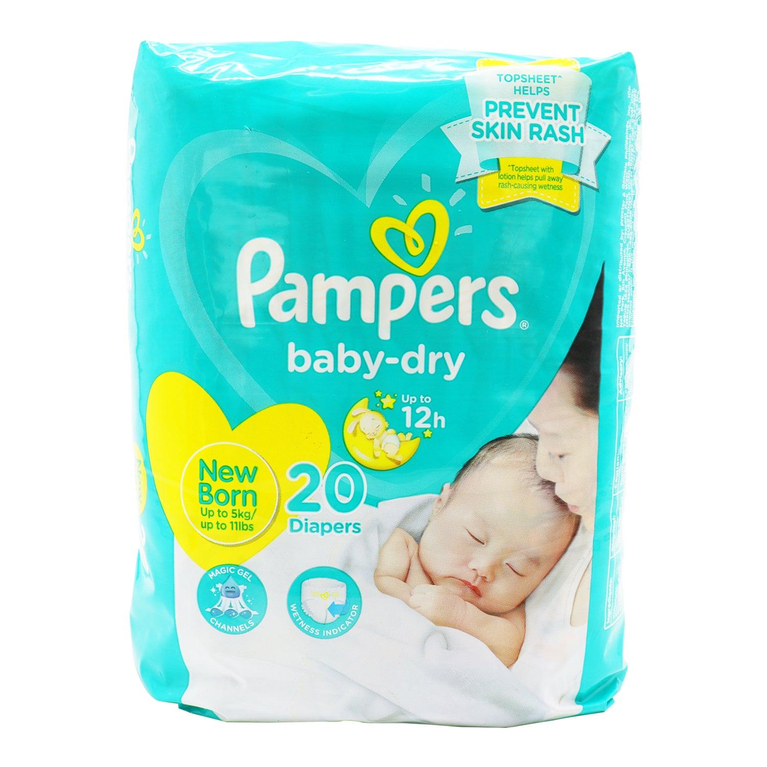 pampers bew baby dry cena