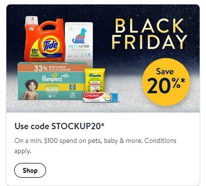 pampers black friday market