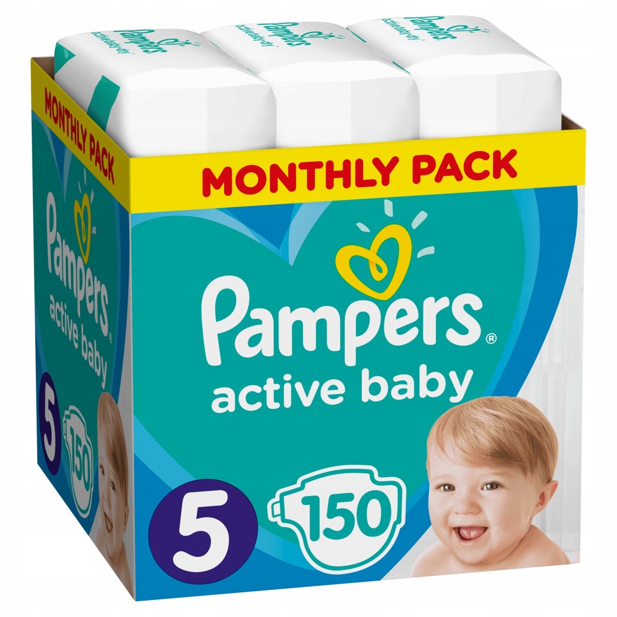 pampers cena 150 szt