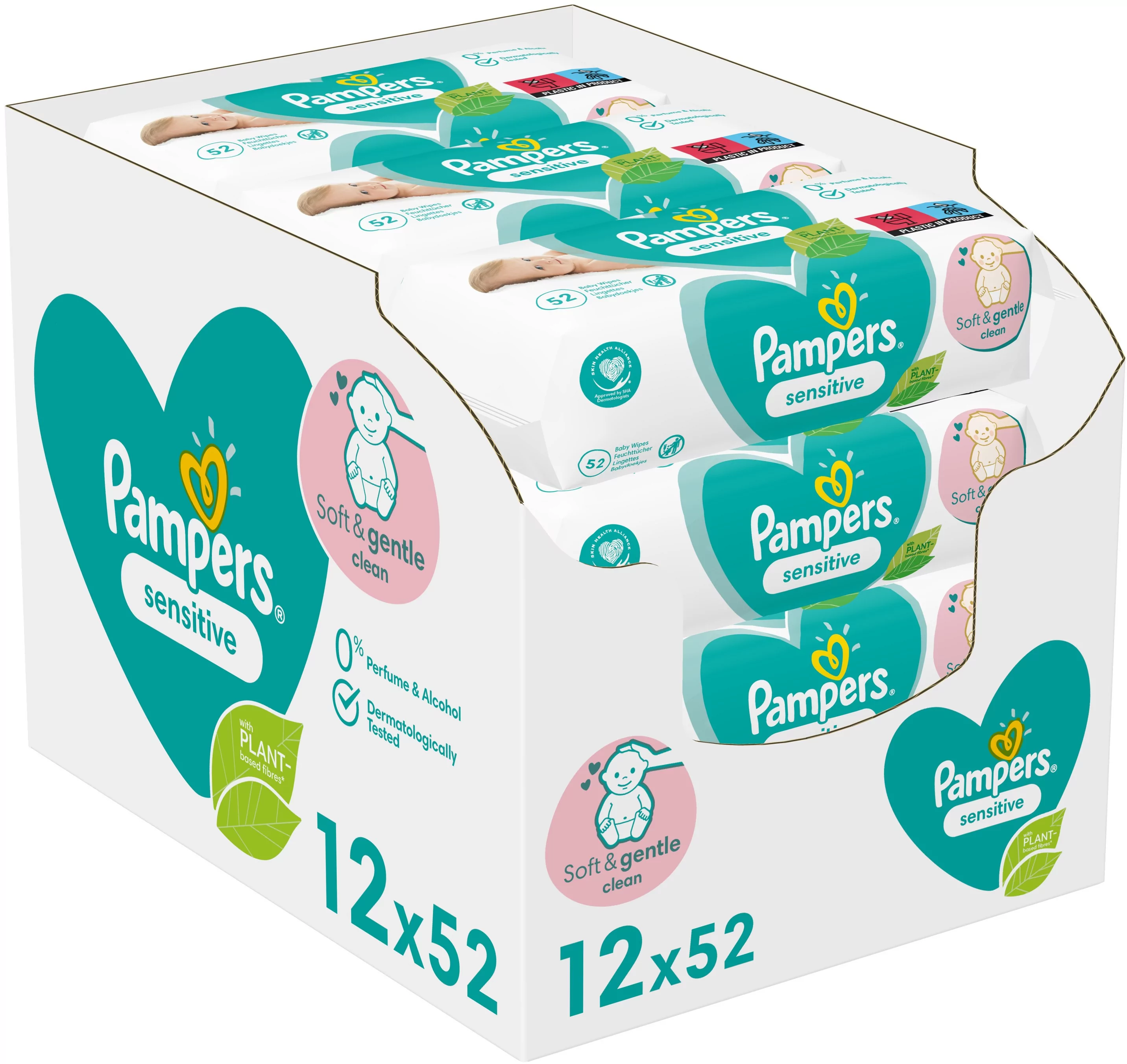 pampers chusteczki 6x56 sensitive