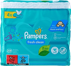 pampers chusteczki nawilżane natural clean