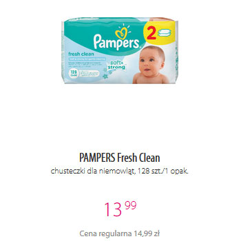 pampers chusteczki promobaby