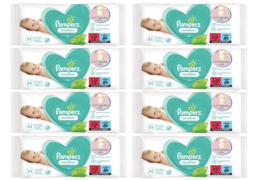 pampers chusteczki w kartonie