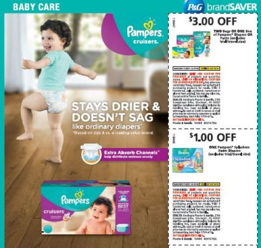 pampers diapers coupons