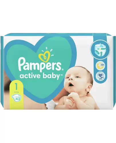 pampers dipers skład