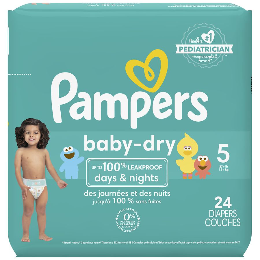 pampers dry 5