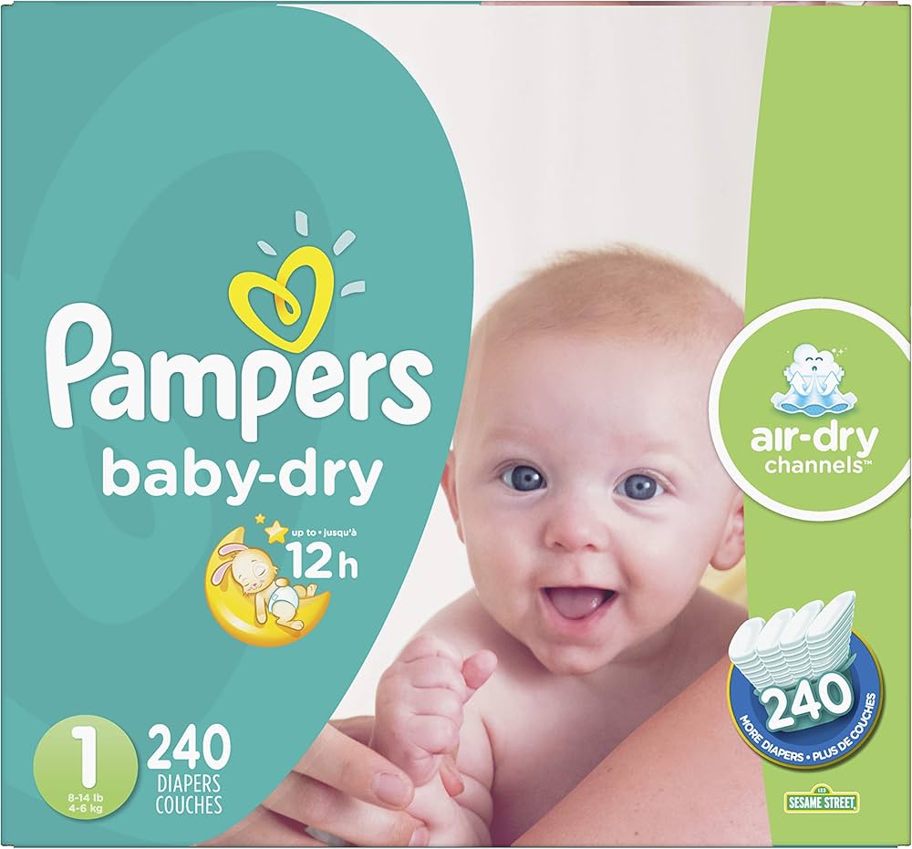 pampers economy pack size 1