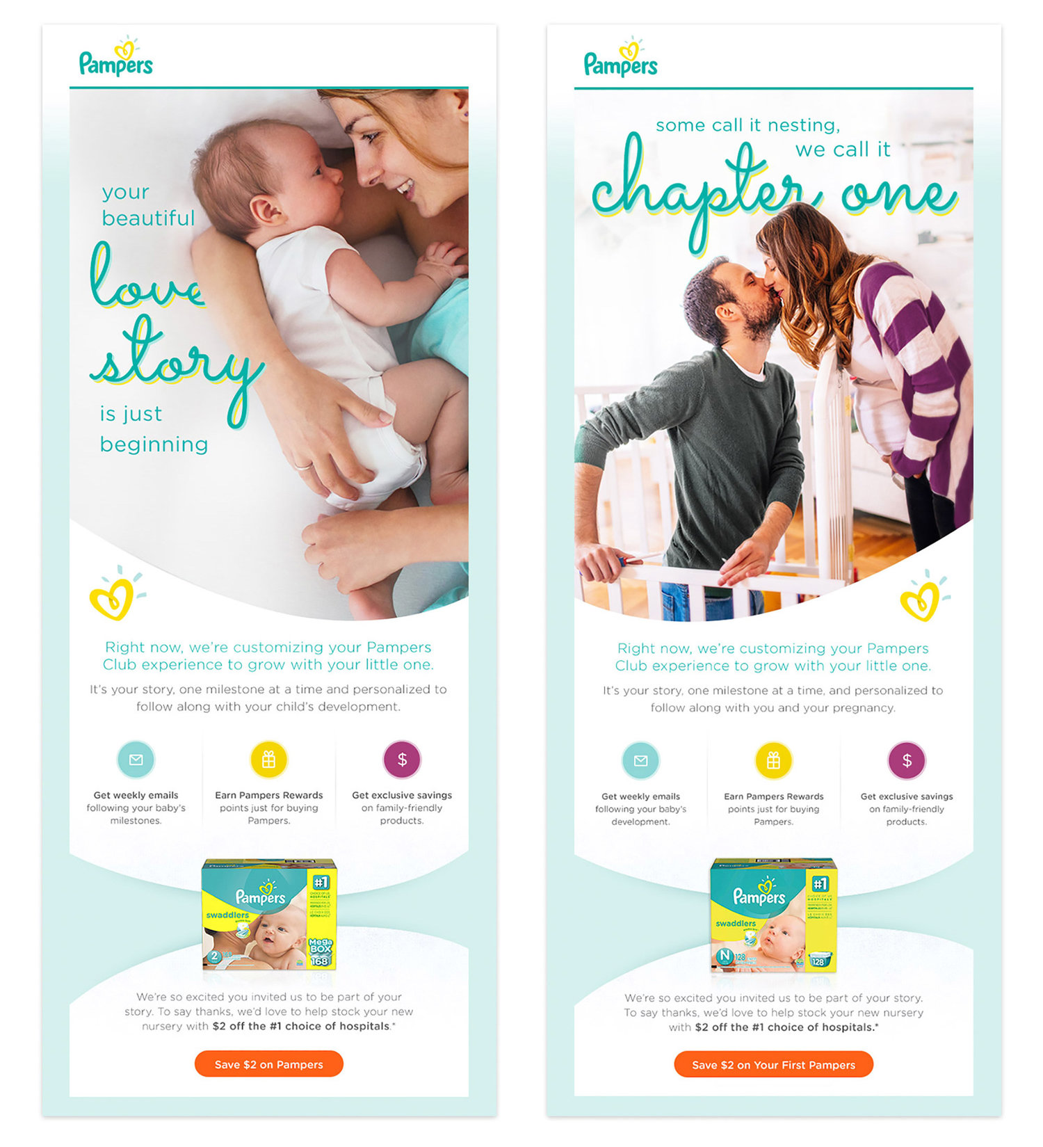 pampers email