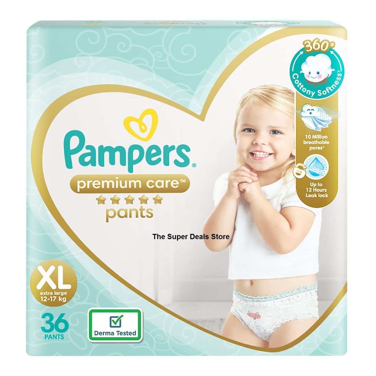 pampers extra large plus