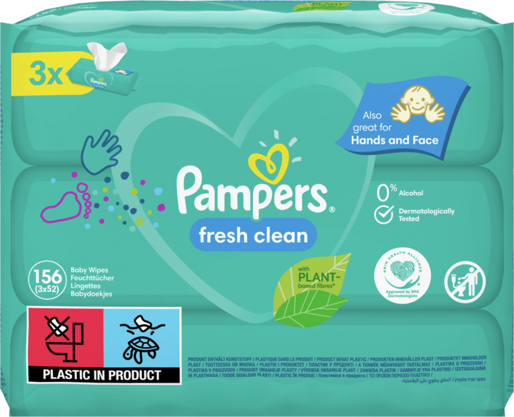 pampers fresh chusteczki skład