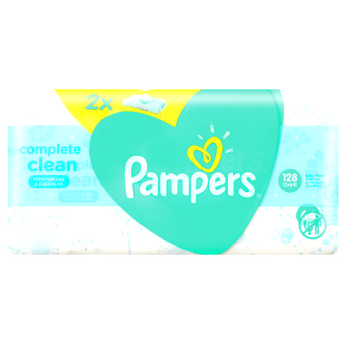 pampers fresh clean 2x64