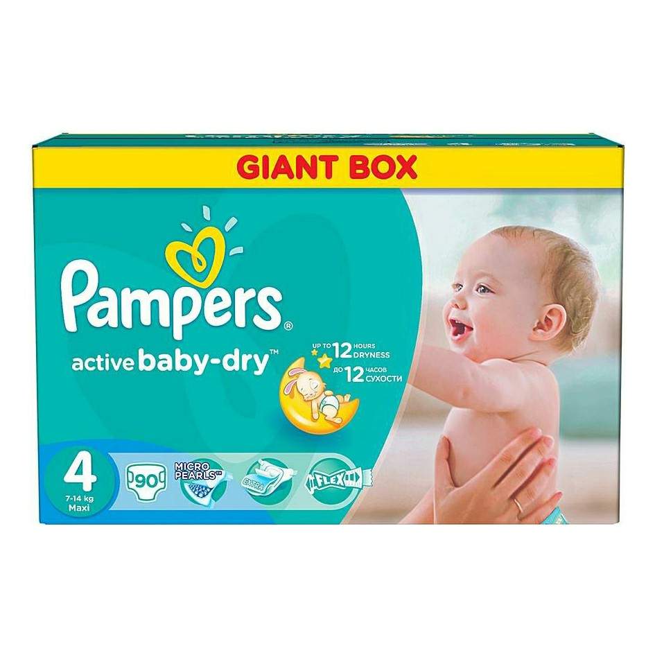 pampers giant box 3 cena