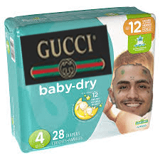 pampers gucci