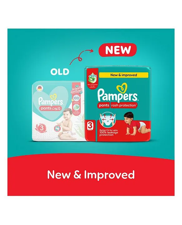 pampers mega pack pants