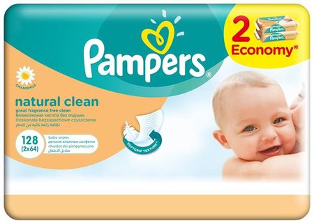 pampers natural clean z zamknięciem