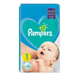 pampers new baby 43 szt cena