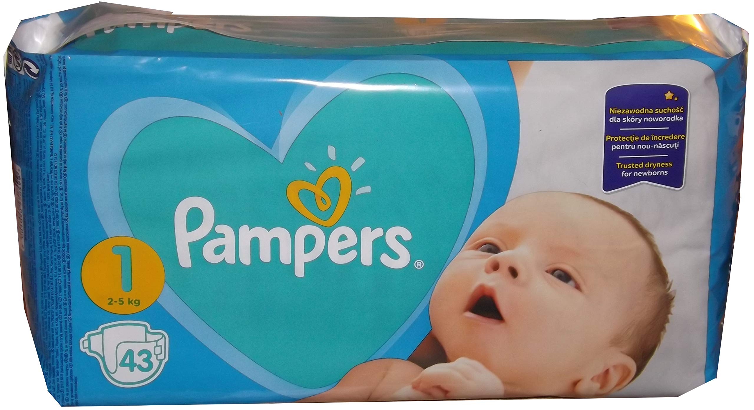 pampers new baby dry 1 43 cena