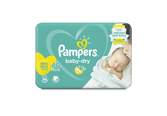 pampers new baby dry 100szt