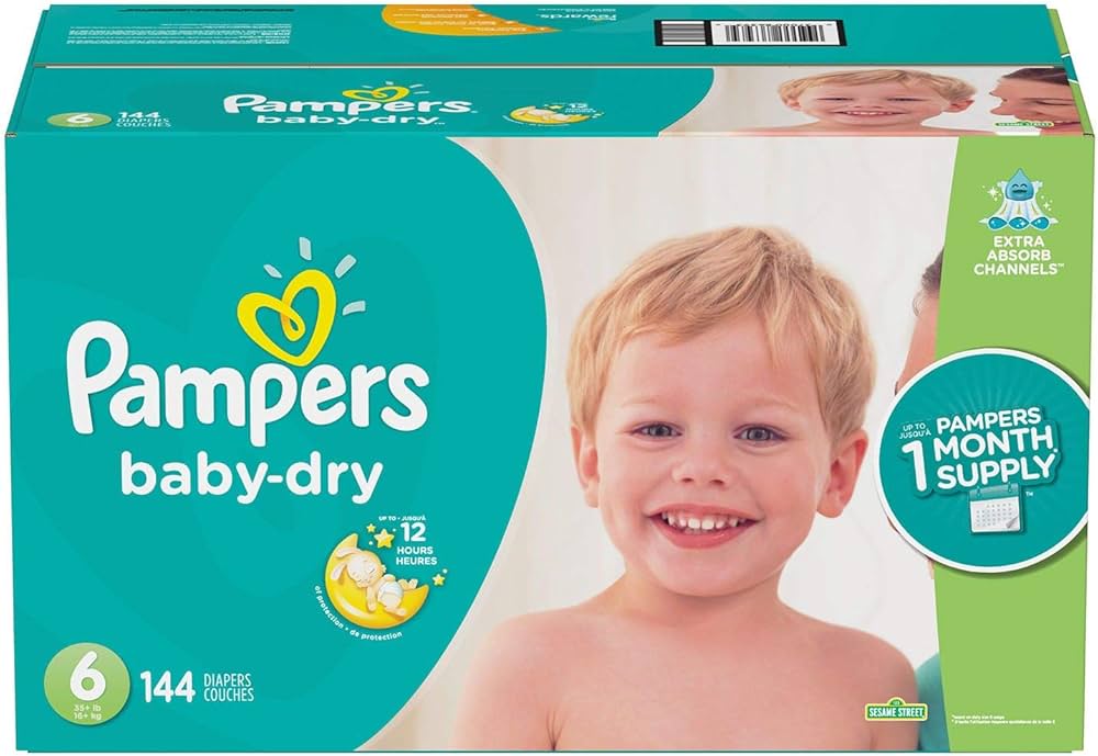 pampers new baby dry 2 144 promocja