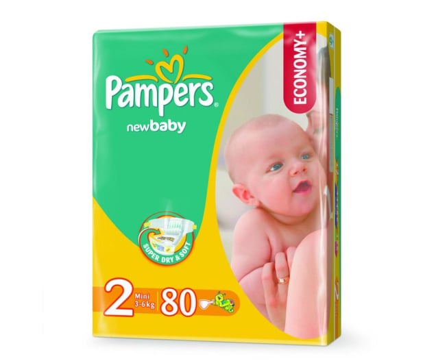 pampers new baby dry 2 80 szt