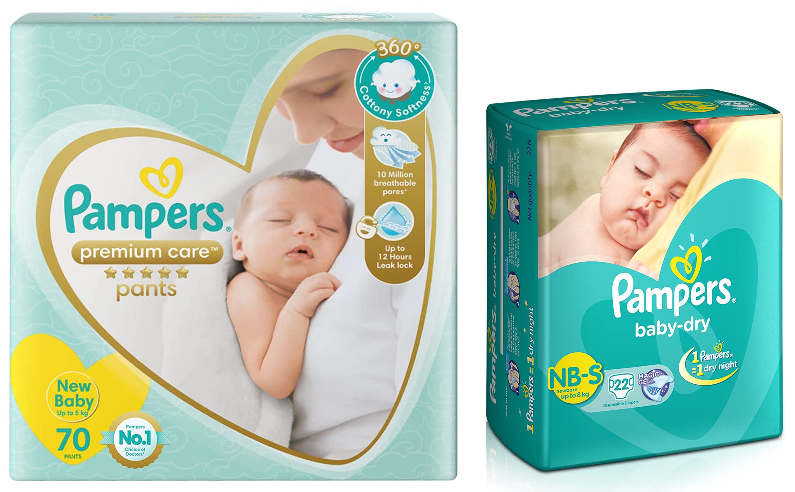 pampers new baby dry a premium care