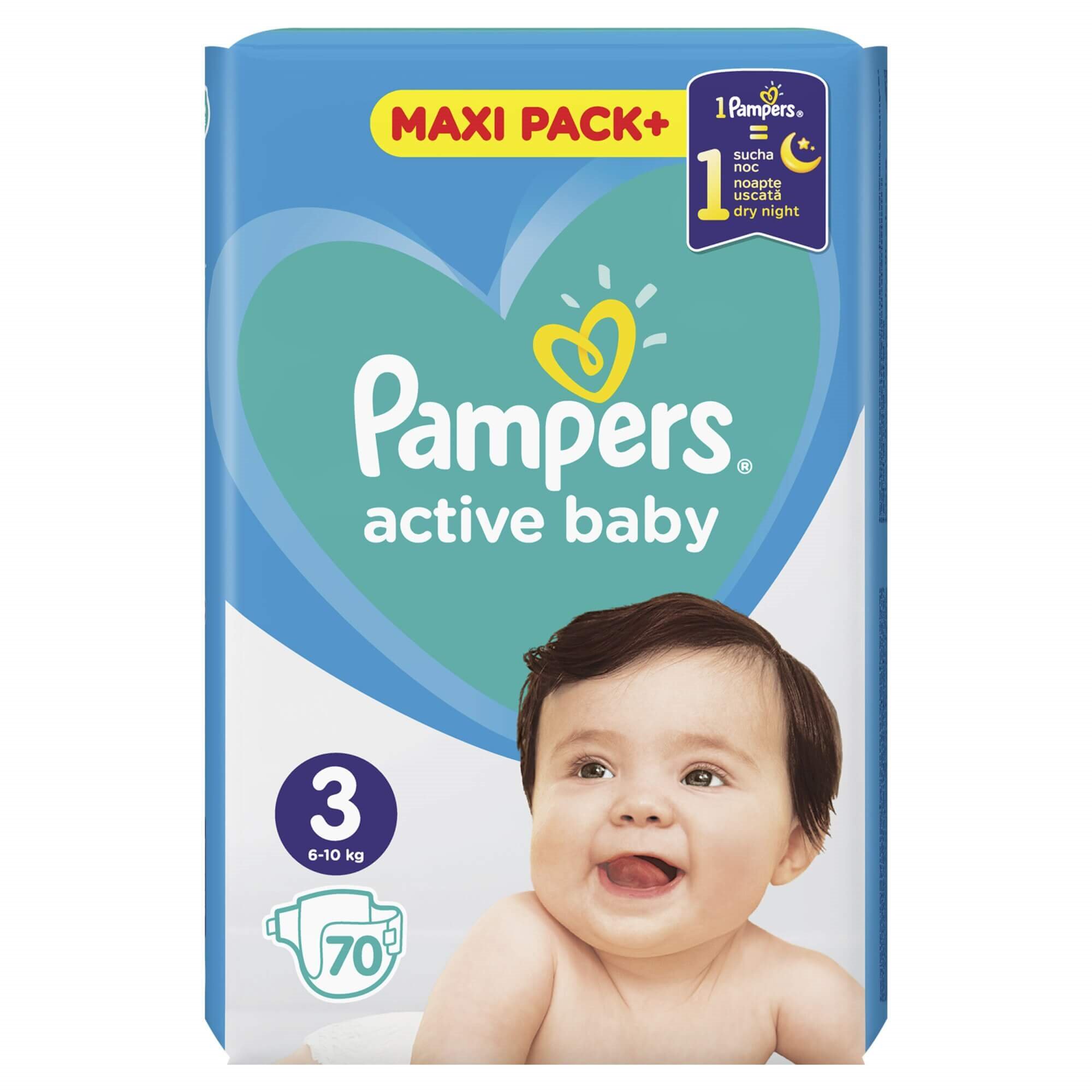 pampers new baby-dry pieluchy 3 mini 100szt